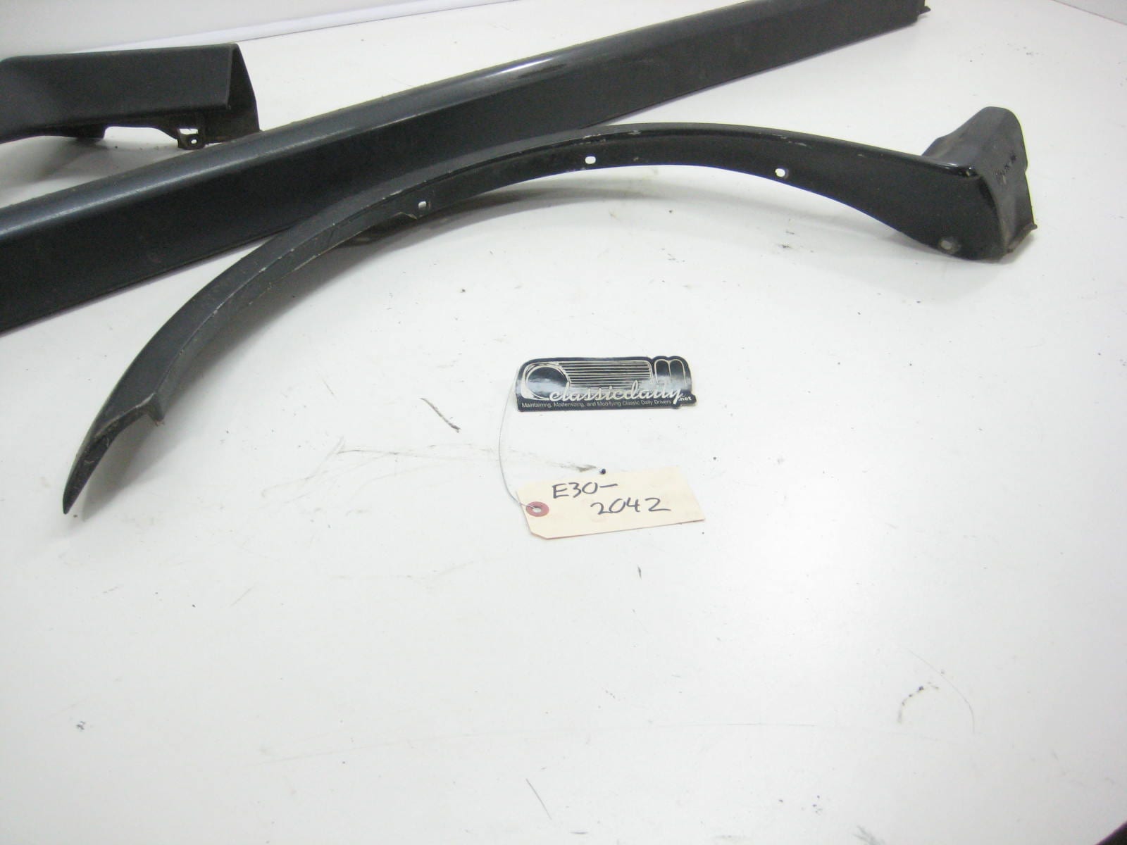 bmw e30 325 318 325ix passenger side lower trim kit 3 pc