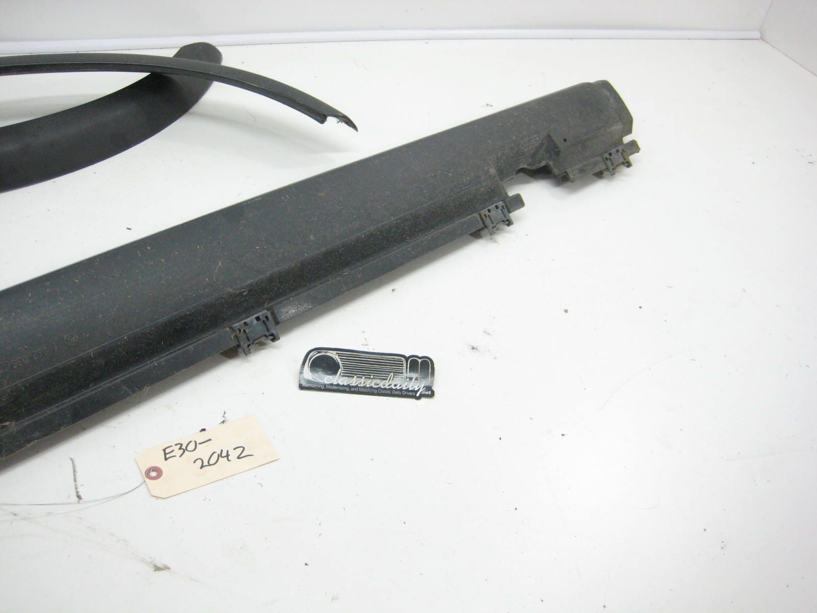 bmw e30 325 318 325ix passenger side lower trim kit 3 pc