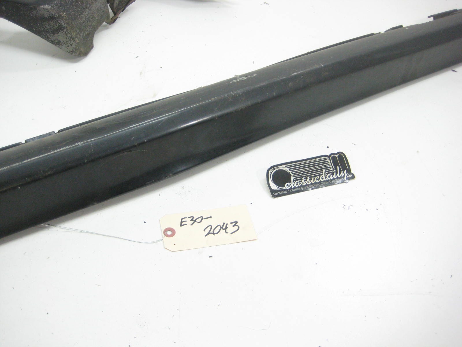 bmw e30 325 318 325ix drivers side lower trim kit 3 pc