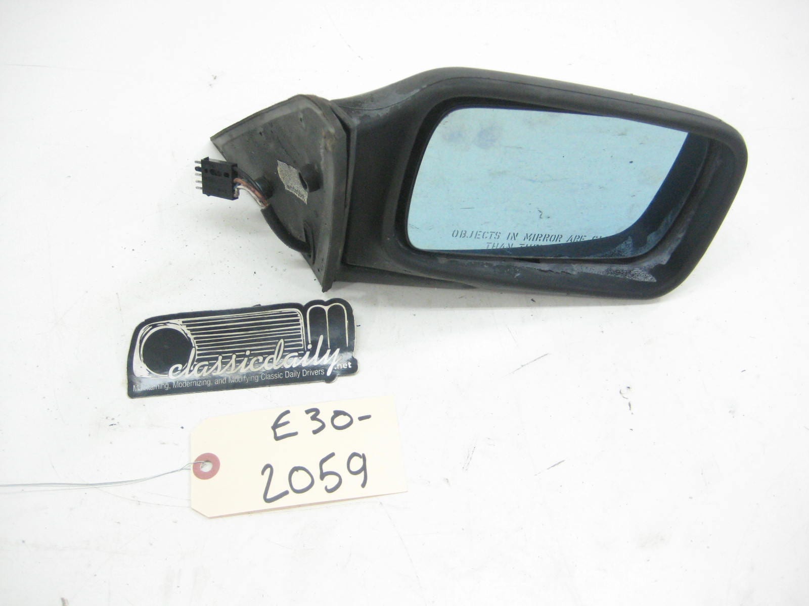 bmw e30 325 318 passenger side side mirror