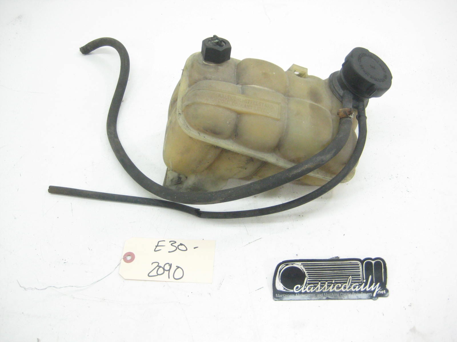 bmw e30 325 318 m20 late model coolant tank 2