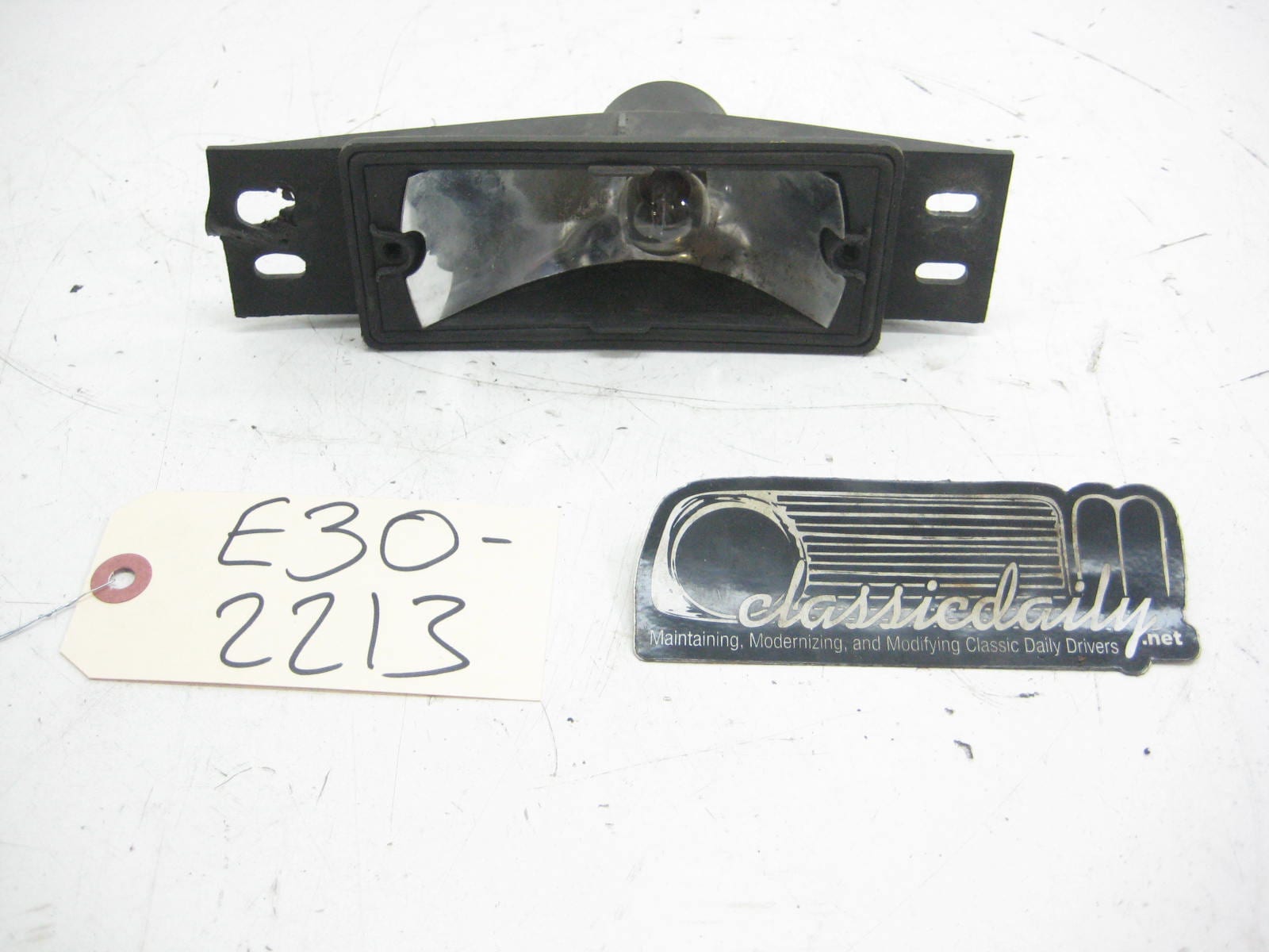 bmw e30 325 318 blinker assembly metal bumper 2