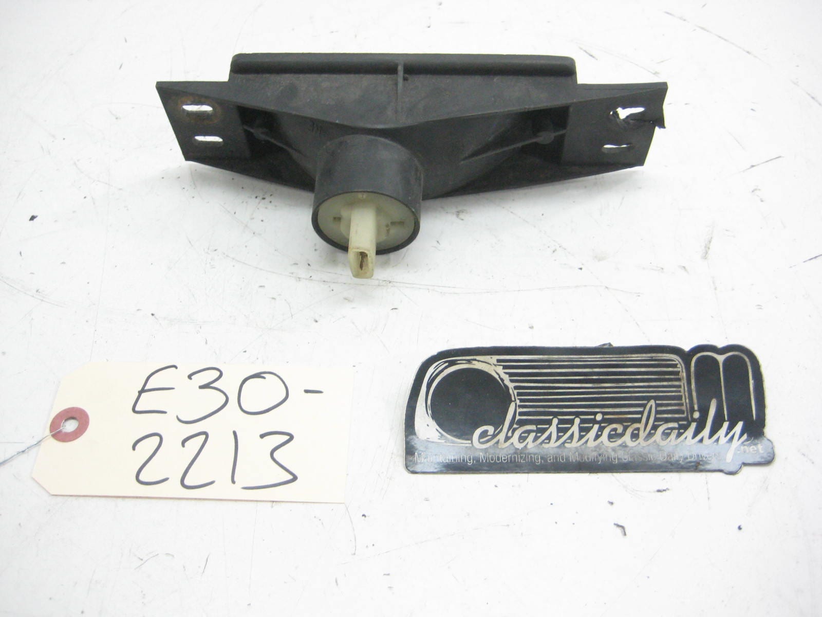 bmw e30 325 318 blinker assembly metal bumper 2