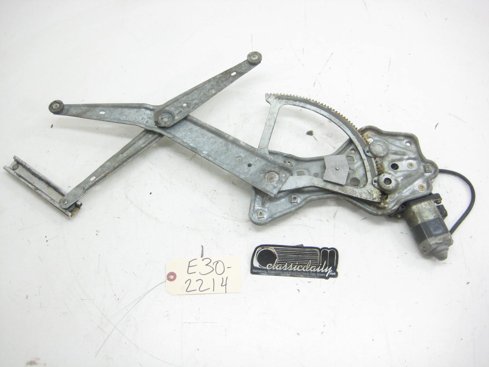 bmw e30 325 318 drivers side convertible window regulator