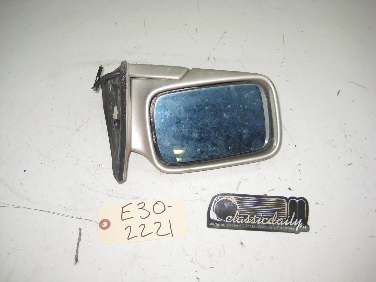 bmw e30 325 318 drivers side side mirror 2