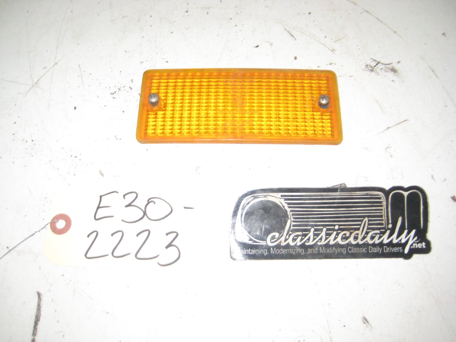 bmw e30 325 318 blinker lens