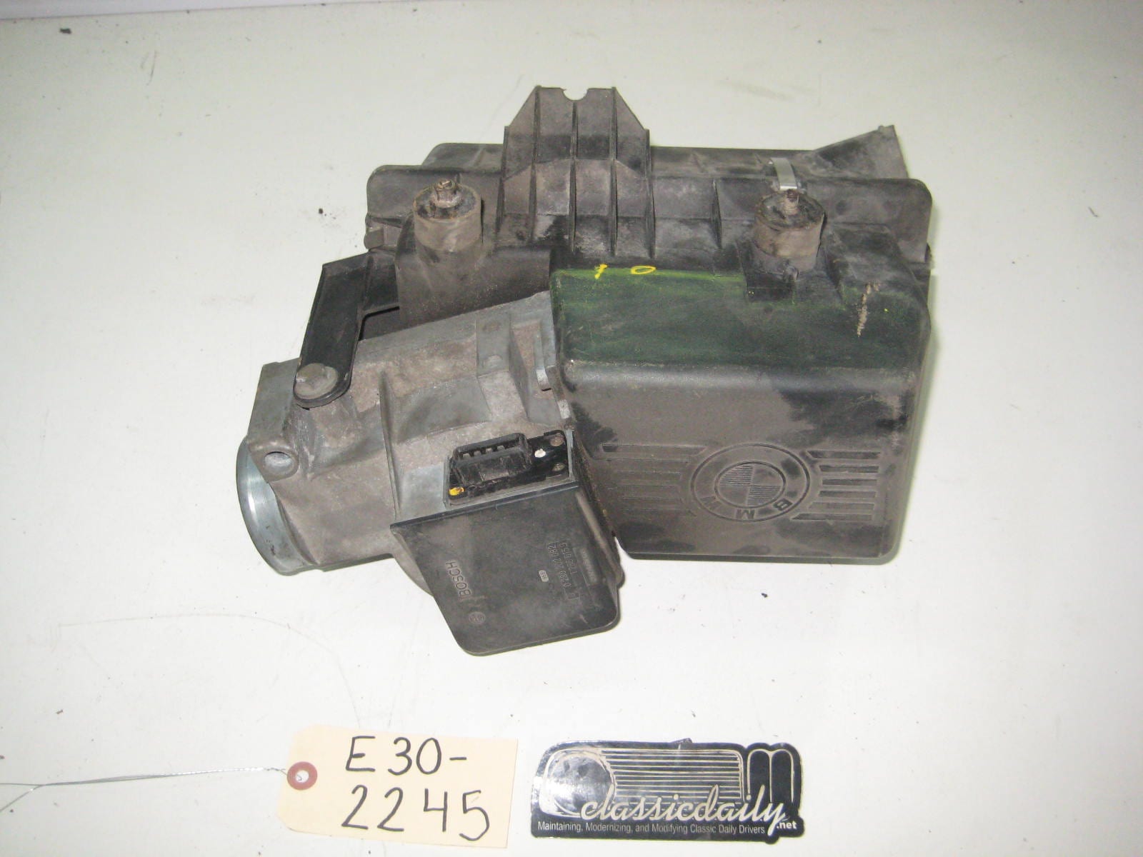 bmw e30 325 318 air box with afm 0 280 202 082 m20b25