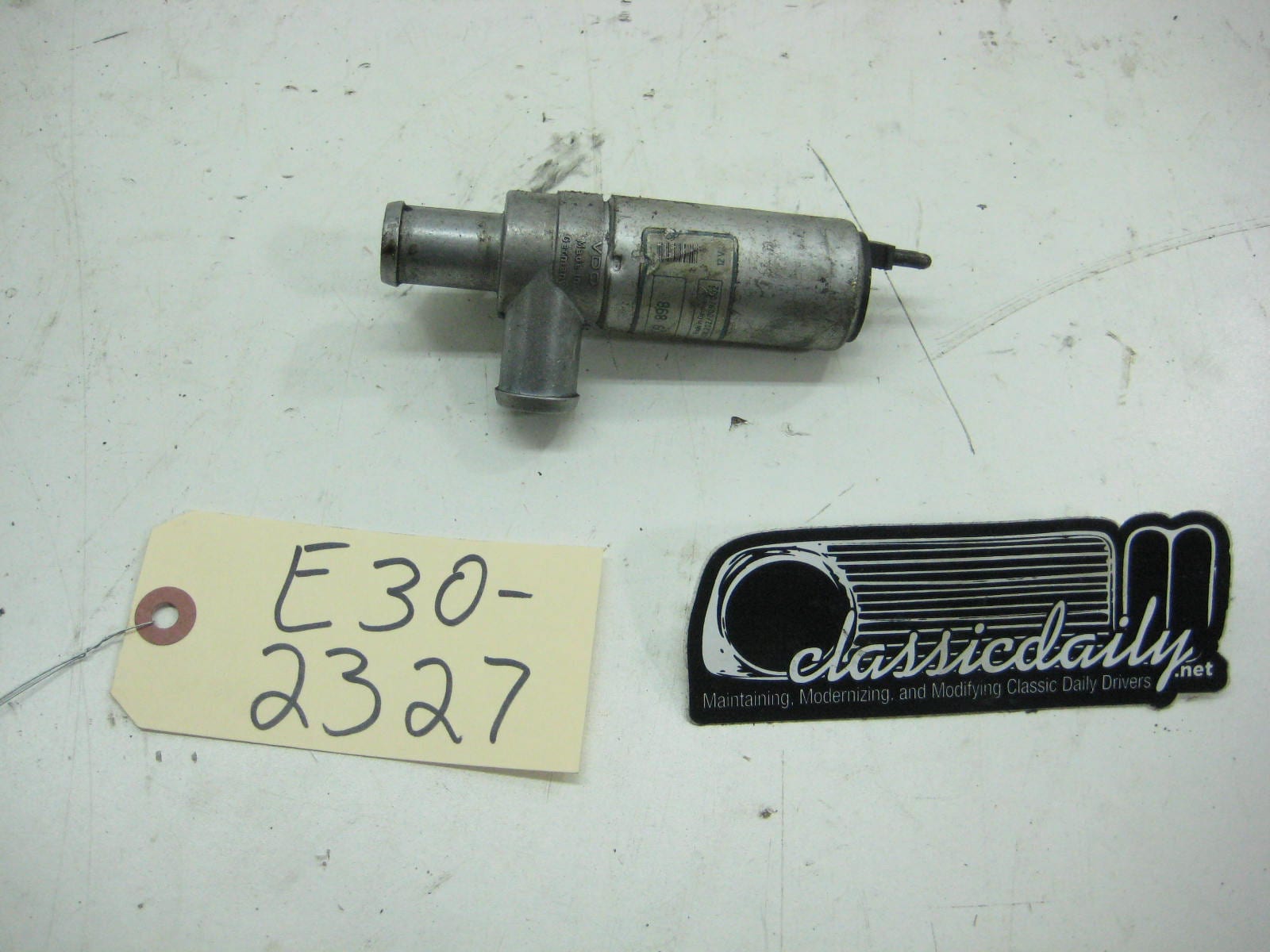 bmw e30 325 318 idle air control valve iacv 13 41 1 709 898 m10 m20b27 5