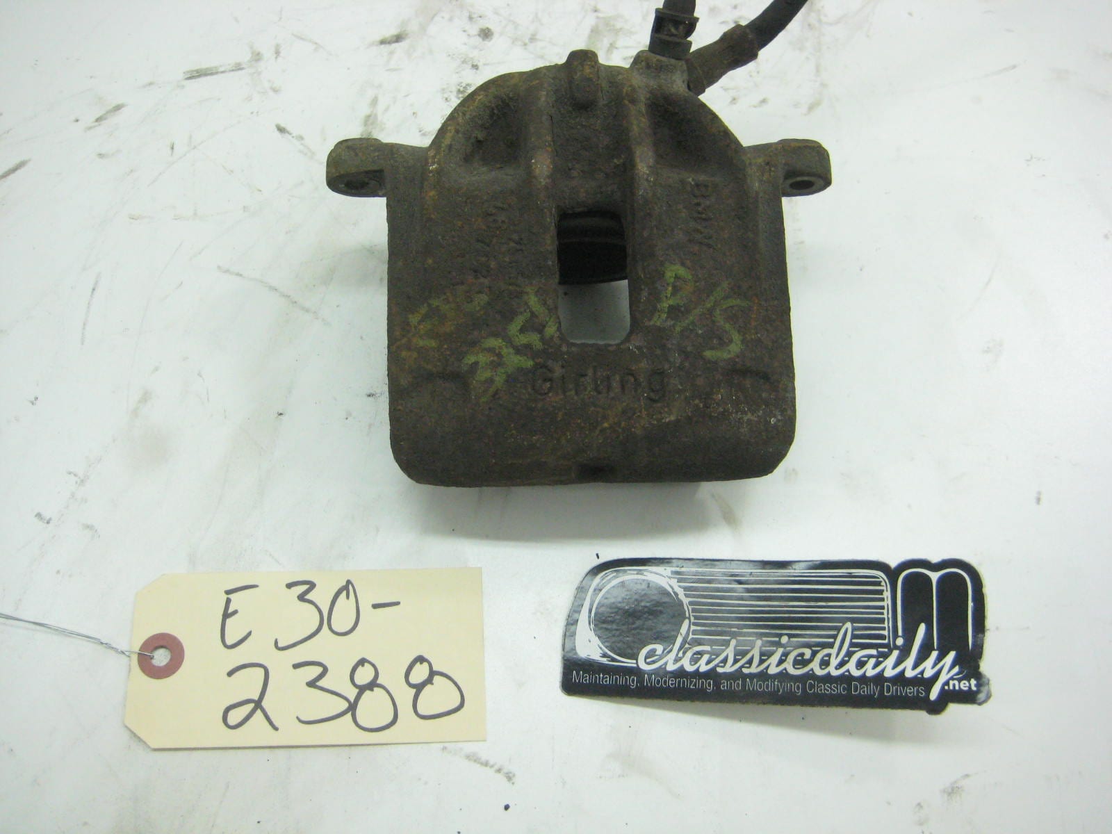 bmw e30 325 318 brake caliper pass front