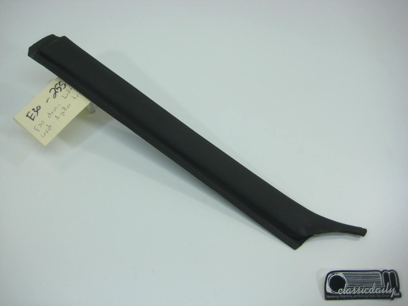 bmw e30 325 318 drivers interior left a pillar trim