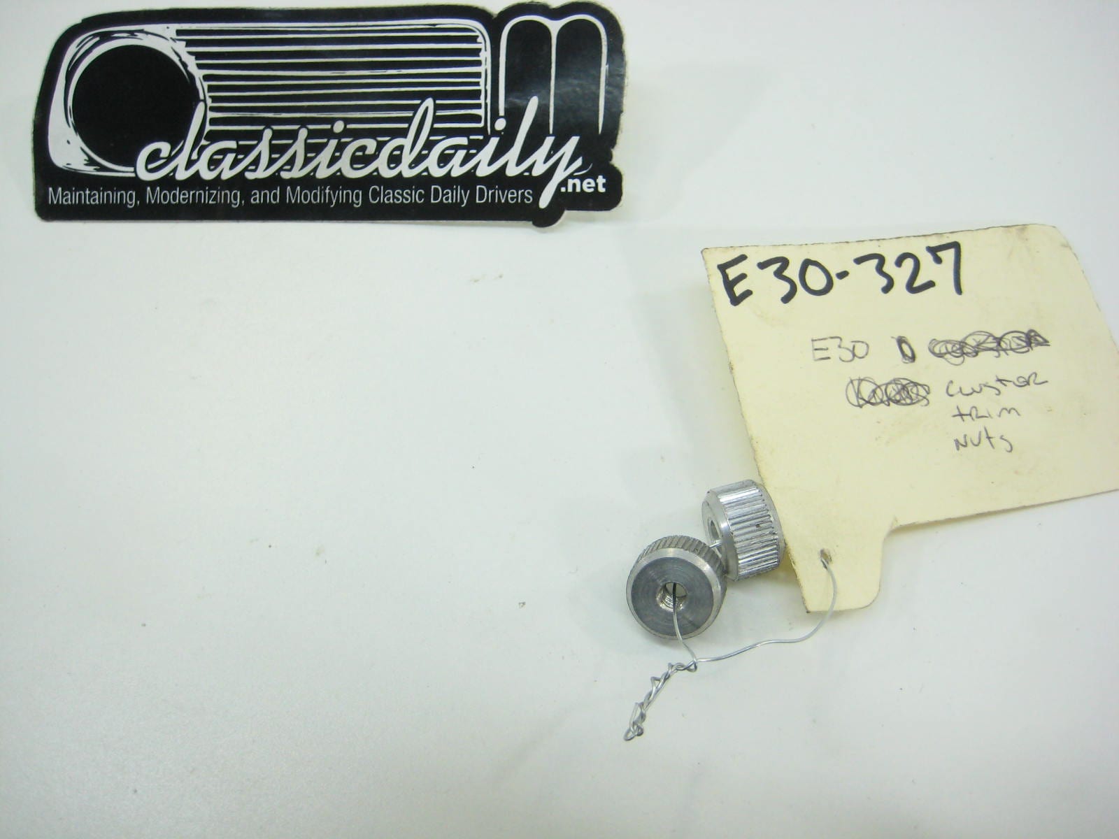 bmw e30 325 318 cluster trim nuts