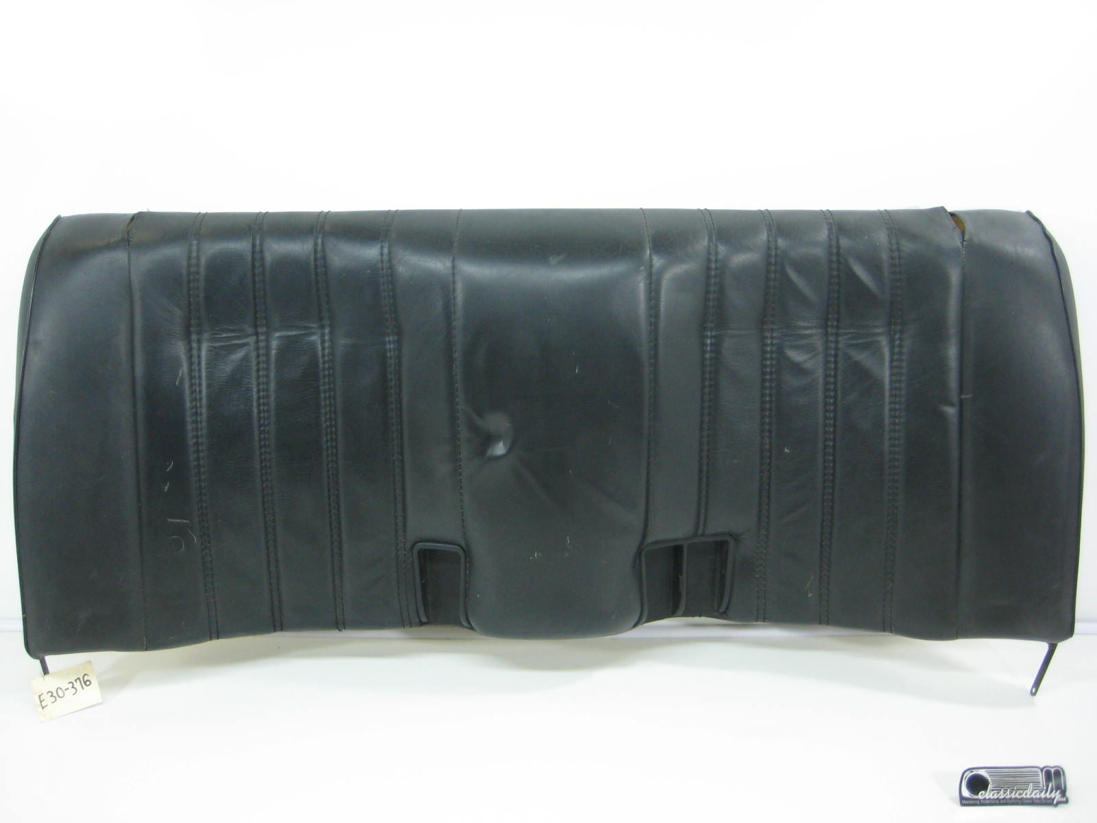 bmw e30 325 318 black rear back seat back