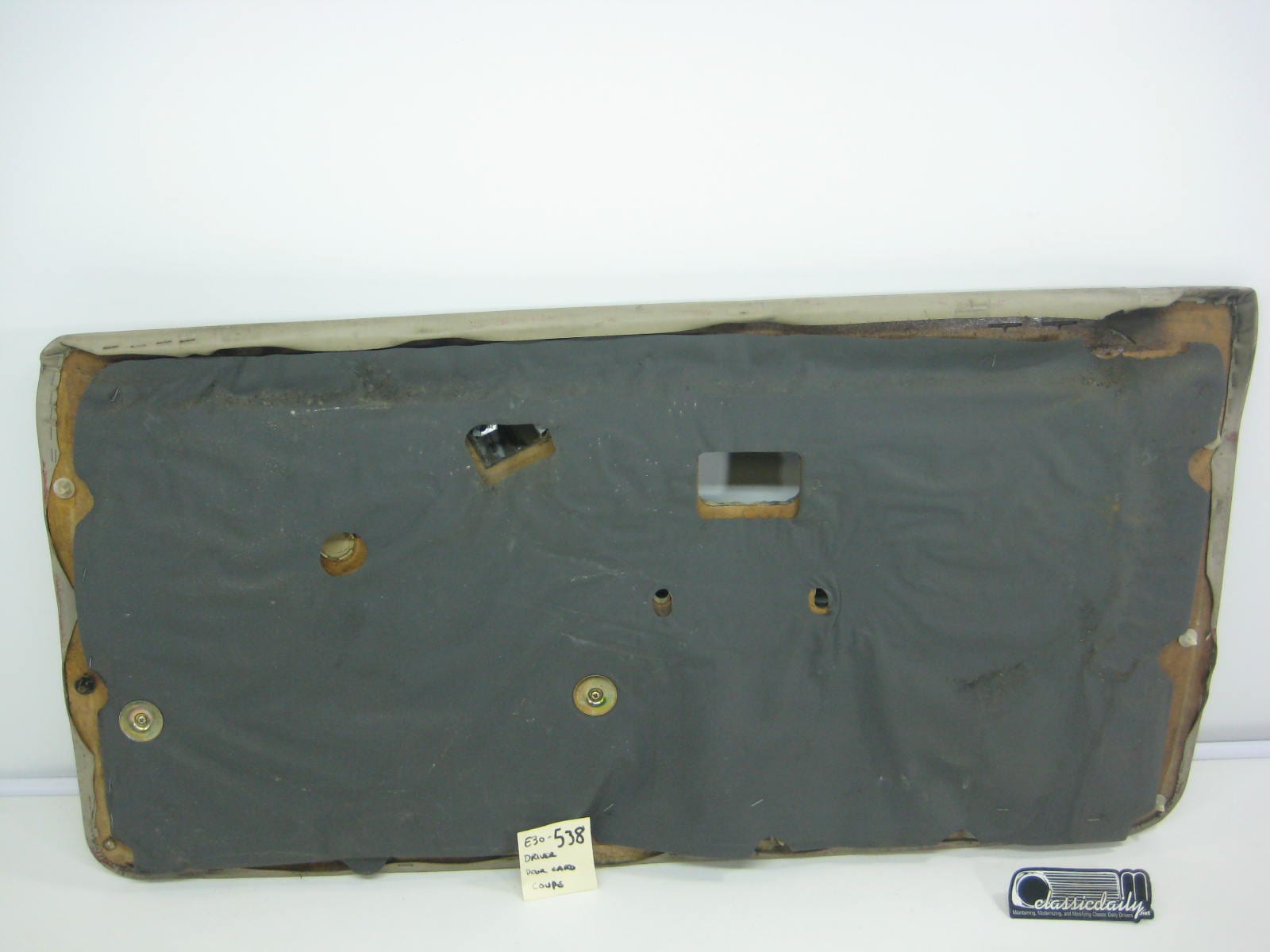 bmw e30 325 318 driver door card coupe