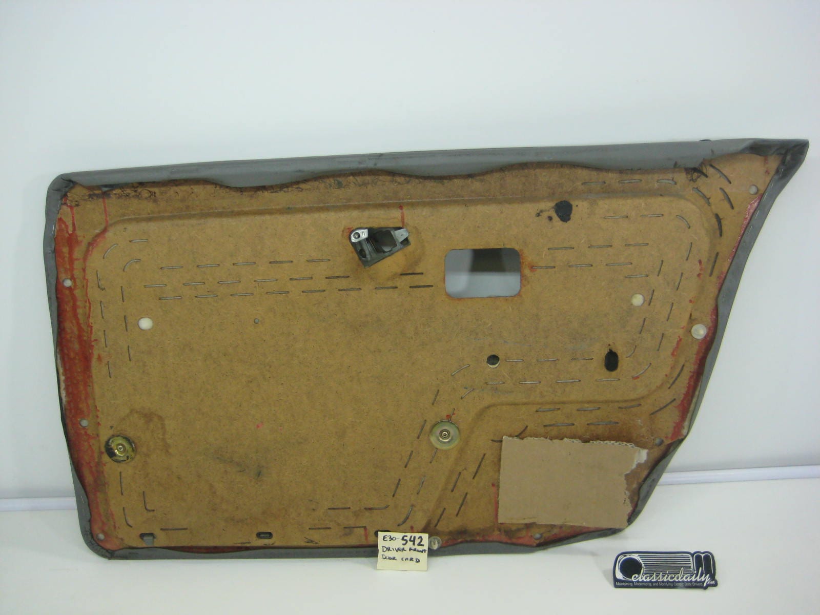 bmw e30 325 318 driver front door card 2
