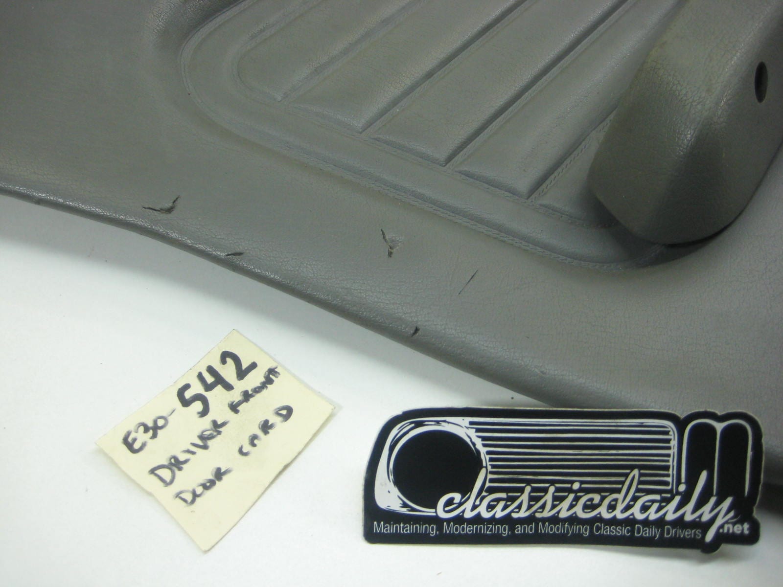 bmw e30 325 318 driver front door card 2