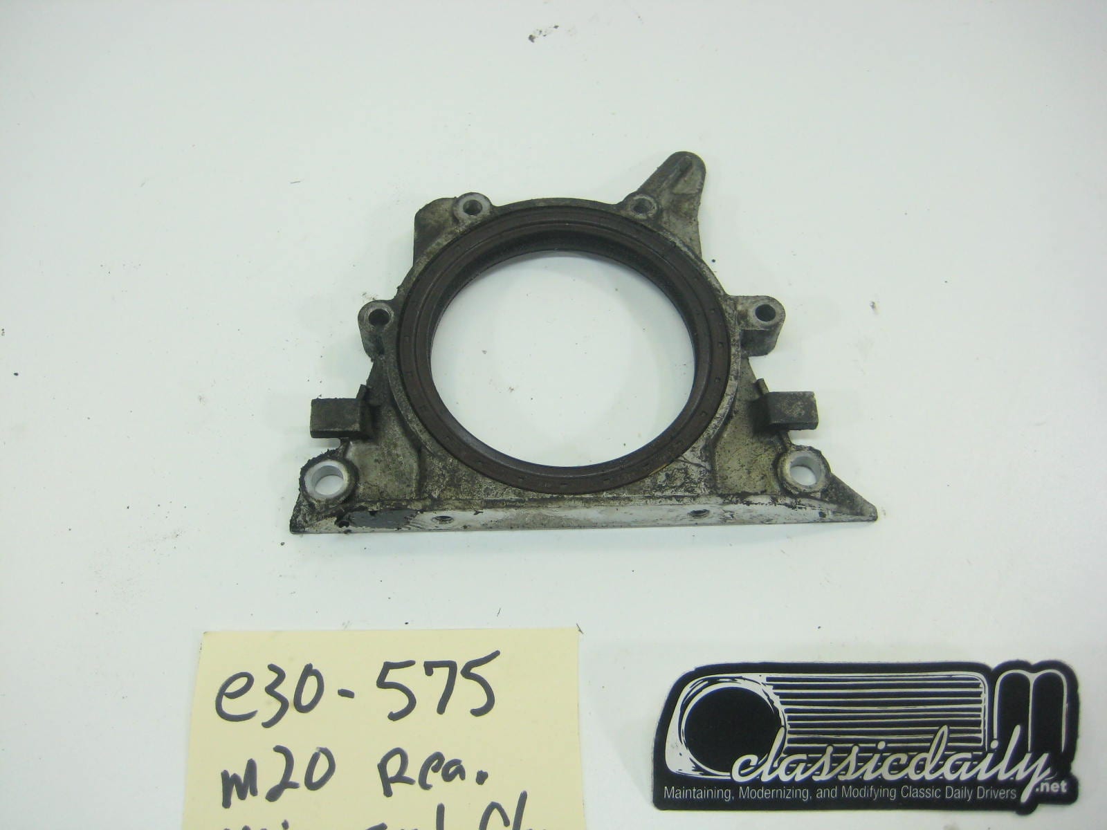 bmw e30 325 318 m20 rear main seal flange