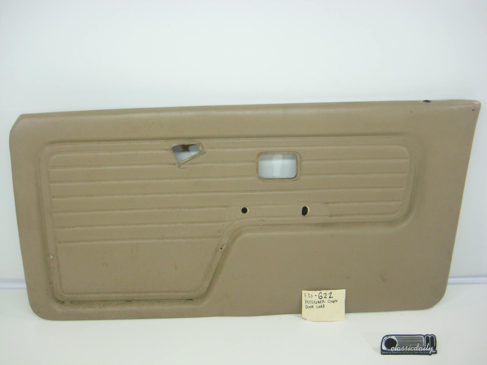 bmw e30 325 318 coupe passenger tan door card