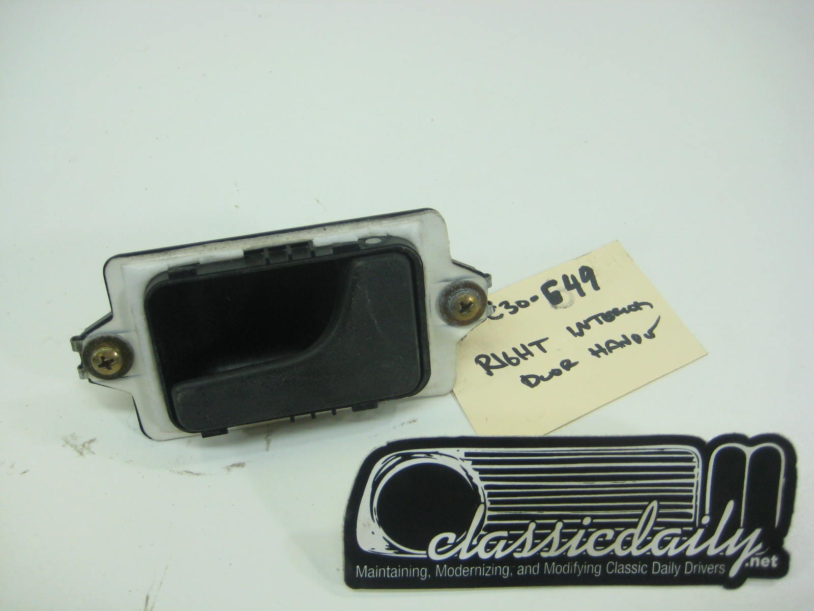 bmw e30 325 318 passenger right side interior door handle