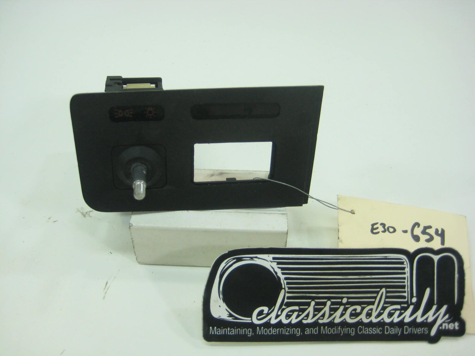 bmw e30 325 318 light switch and switch panel