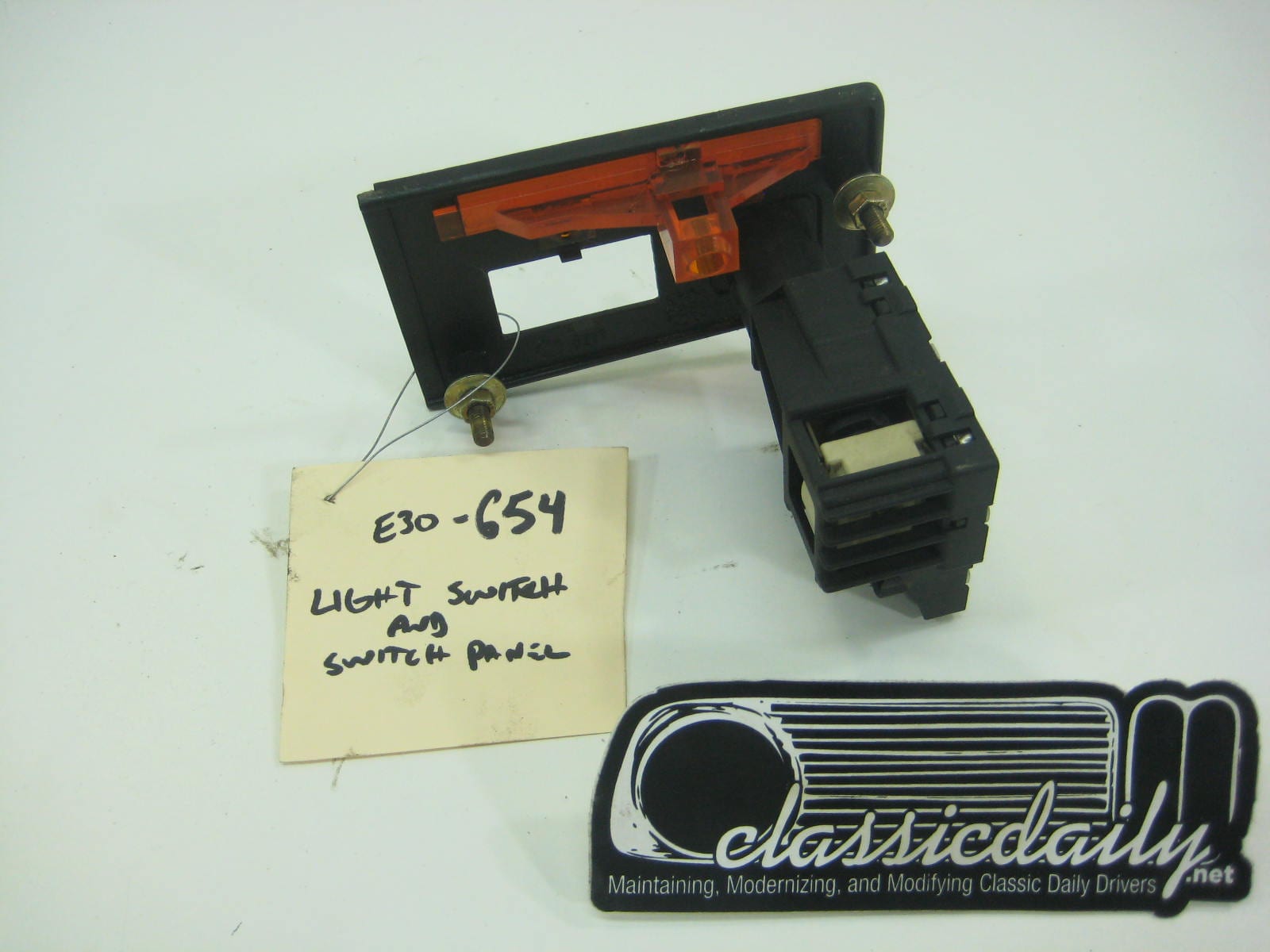 bmw e30 325 318 light switch and switch panel
