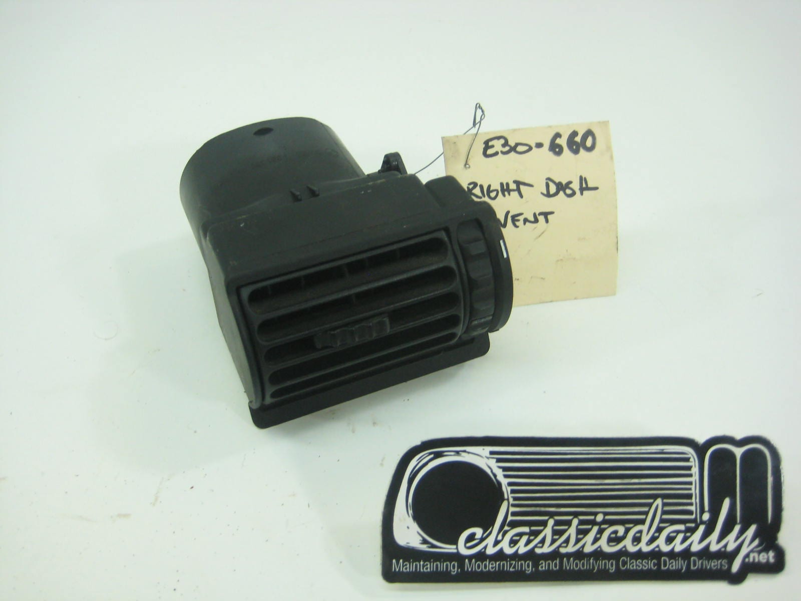 bmw e30 325 318 passenger right side dash vent