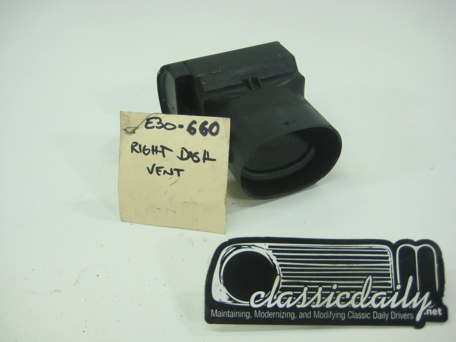 bmw e30 325 318 passenger right side dash vent