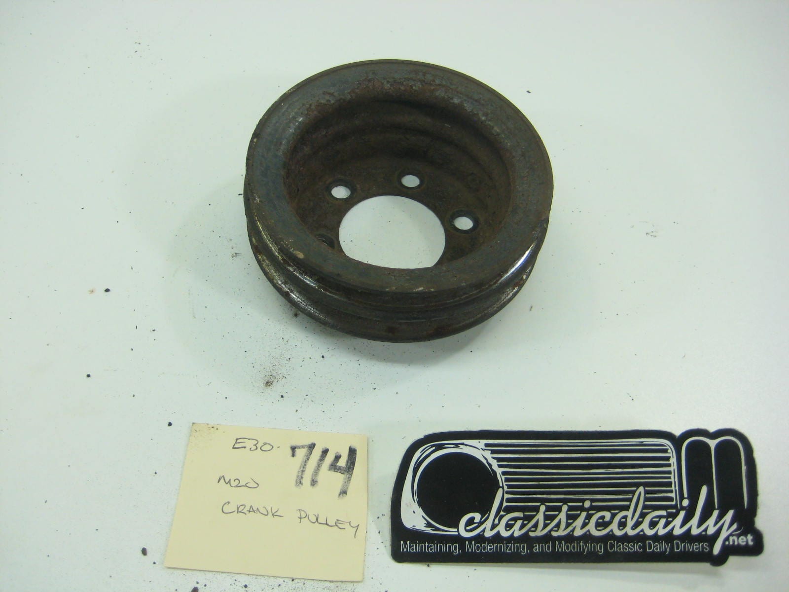 bmw e30 325 318 m20 crank pulley