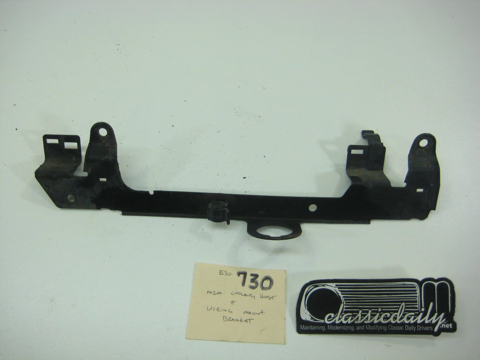 bmw e30 325 318 m20 cooling hose and wiring mount bracket