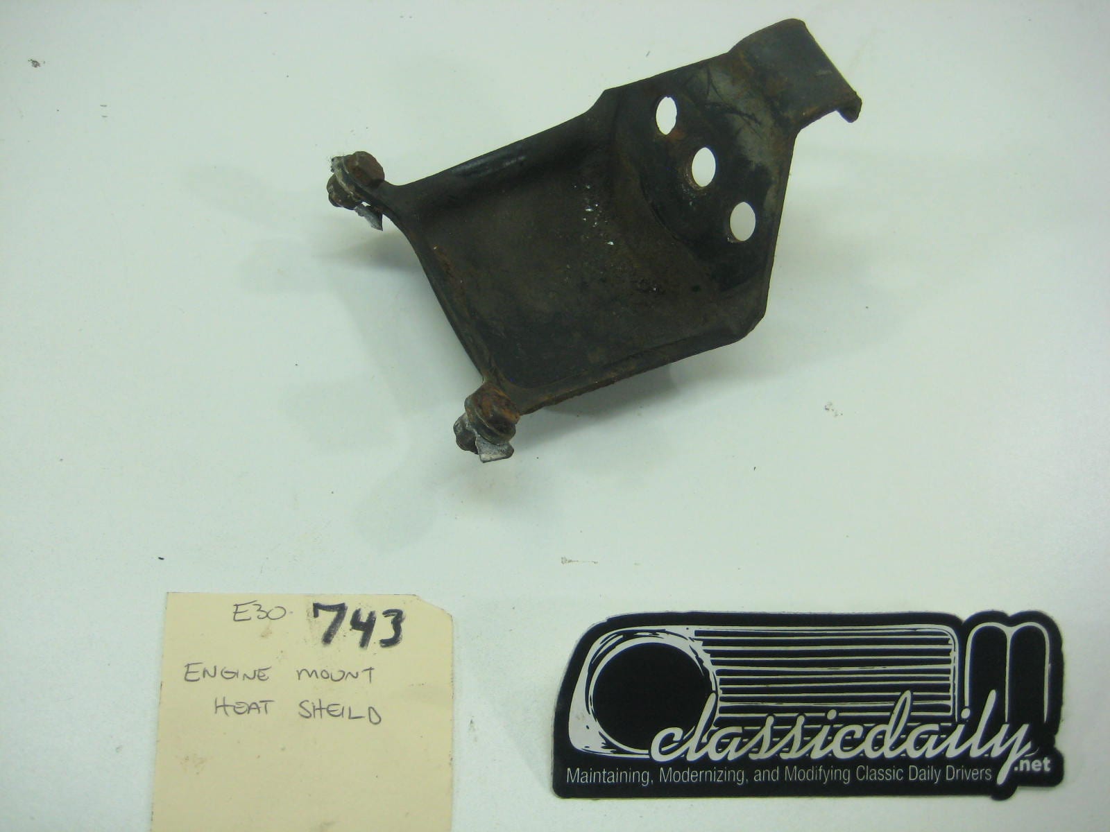bmw e30 325 m20 engine mount heat sheild