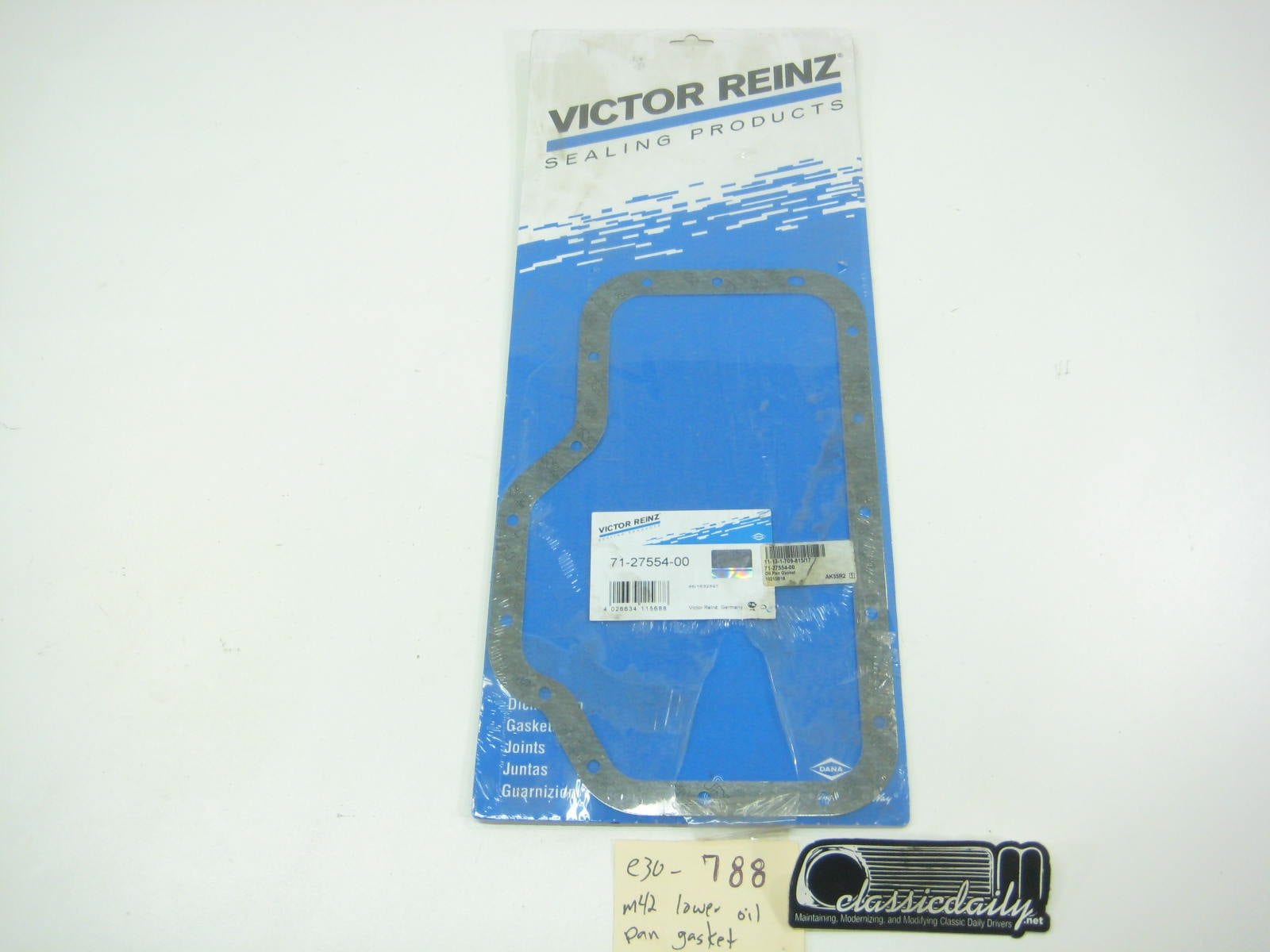 used parts m42 lower oil pan gasket 71 27554 00