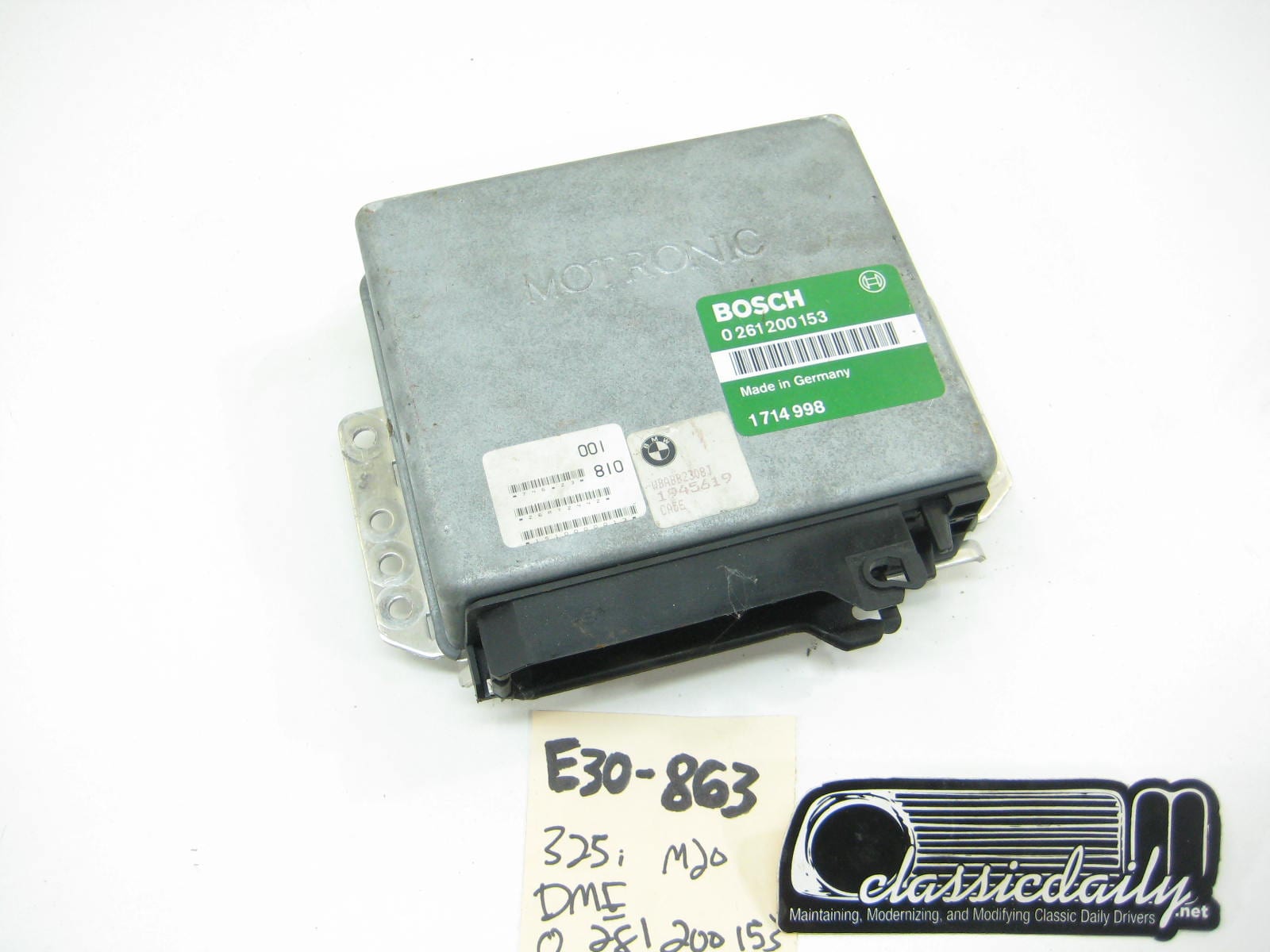 bmw e30 325 318 325i dme 0 281 200 153