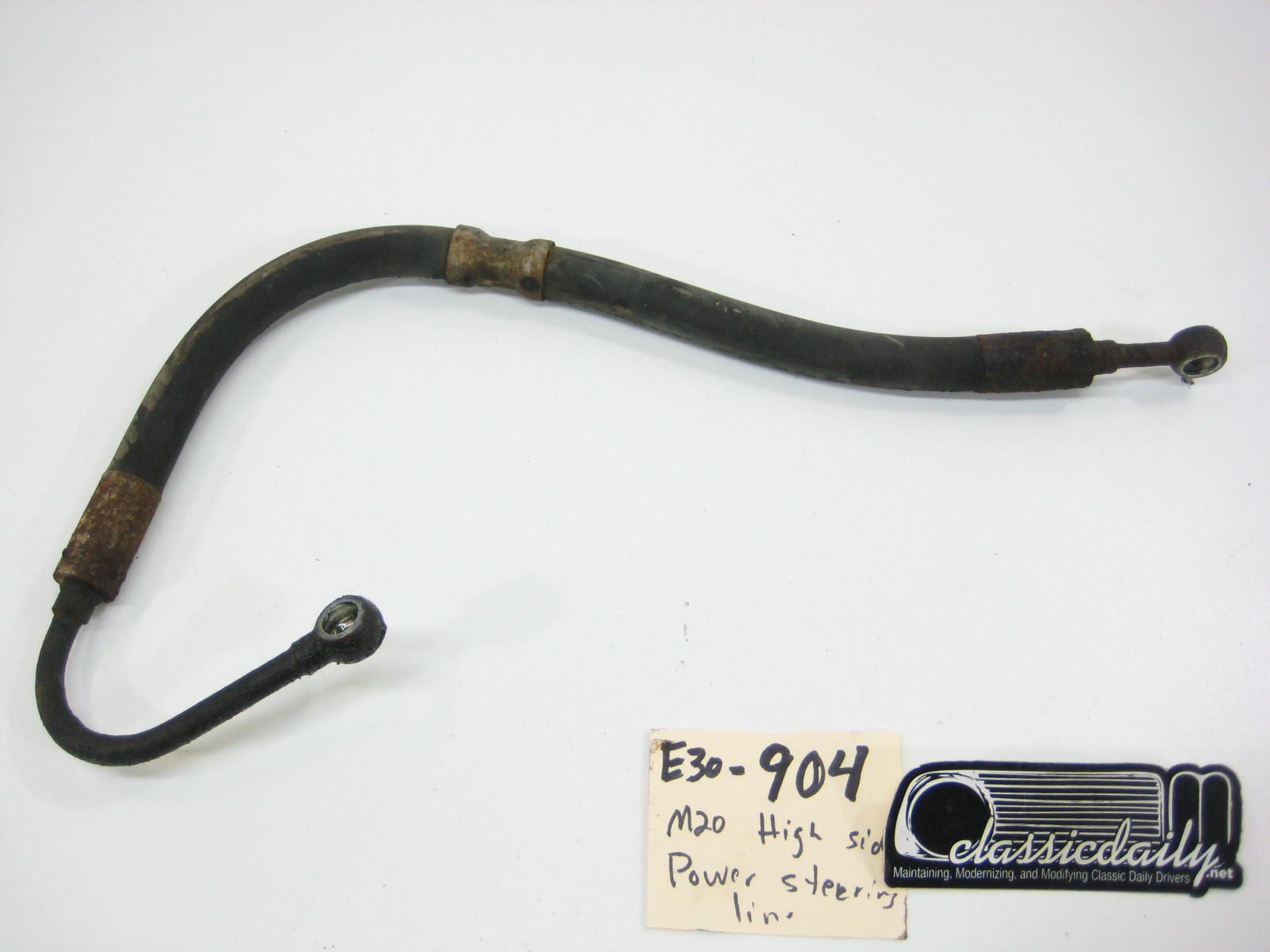 bmw e30 325 318 m20 high side power steering line