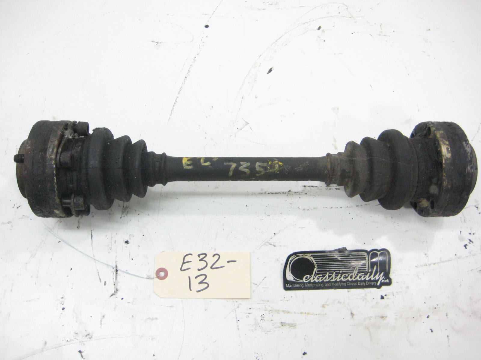 bmw e32 740 735 axle cv shaft 7