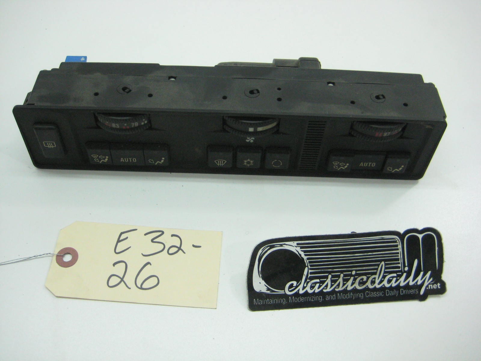 bmw e32 740 735 hvac control panel 94 269 46 002