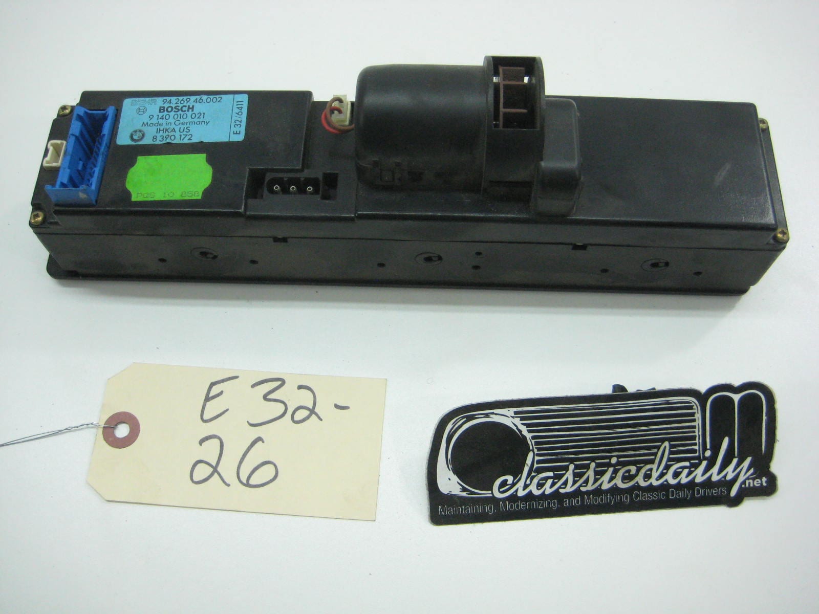 bmw e32 740 735 hvac control panel 94 269 46 002