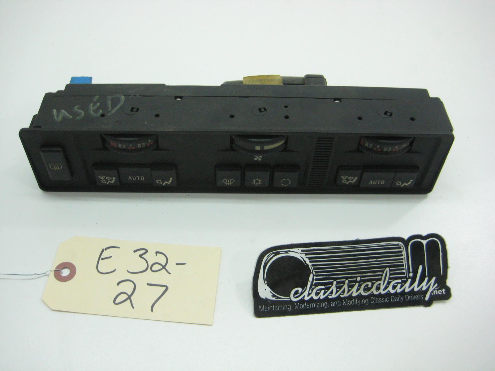bmw e32 740 735 hvac control panel 2