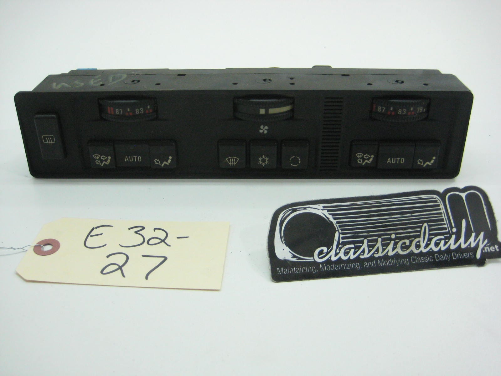 bmw e32 740 735 hvac control panel 2