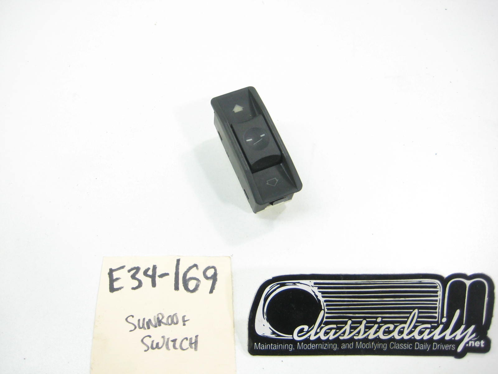 bmw e34 535 525 sunroof switch button 2