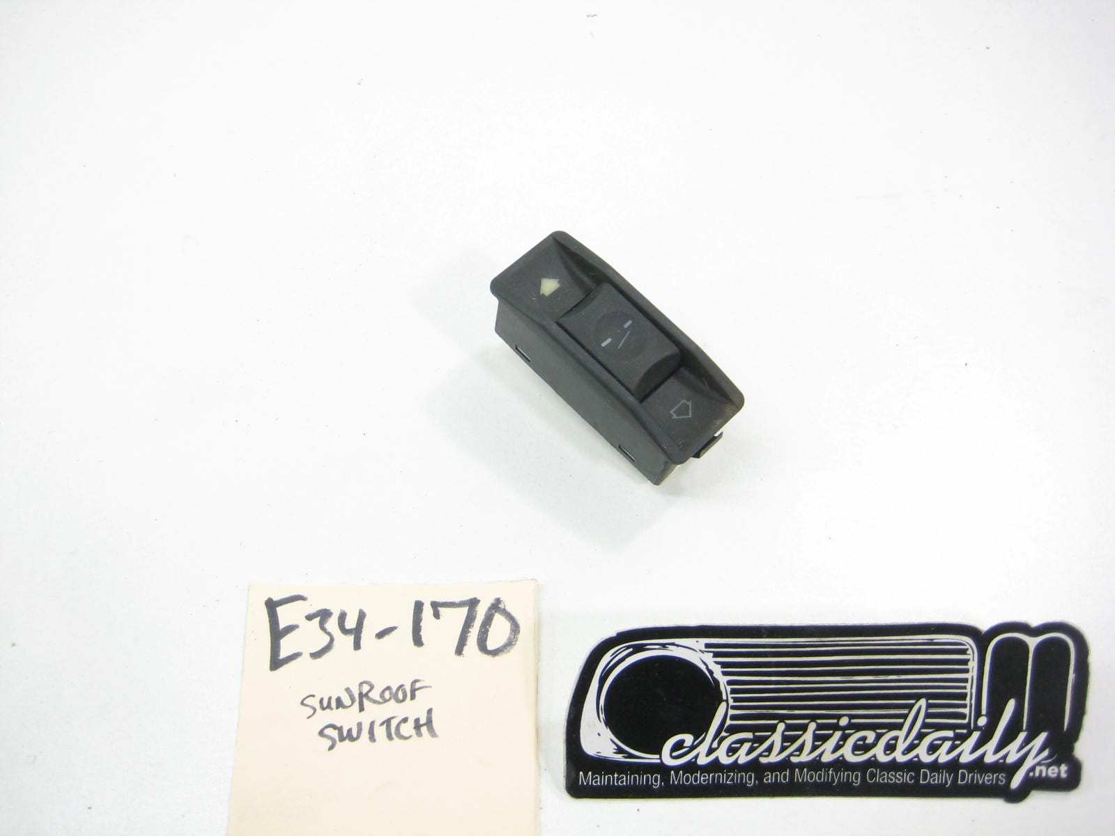 bmw e34 535 525 sunroof switch button 3