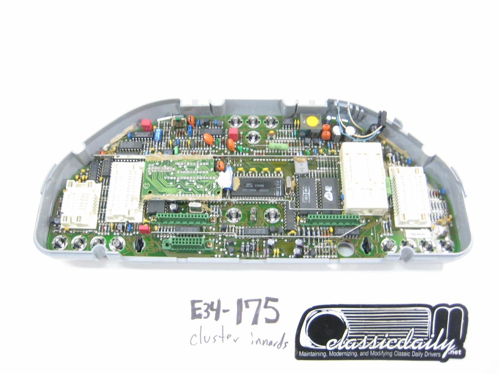 bmw e34 535 525 cluster innards