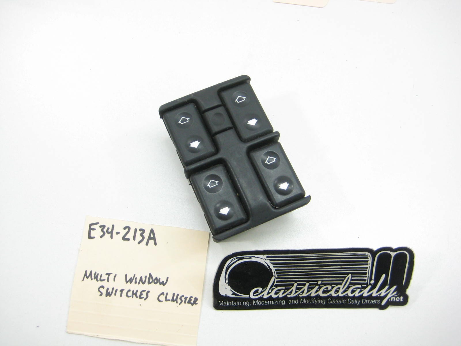 bmw e34 535 525 540 530 multi window switches cluster