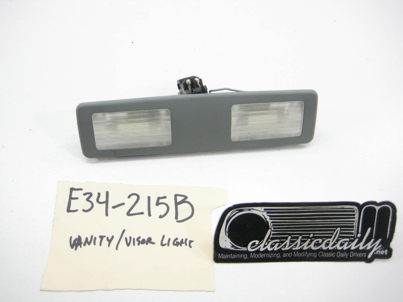 bmw e34 535 525 540 530 vanity visor light