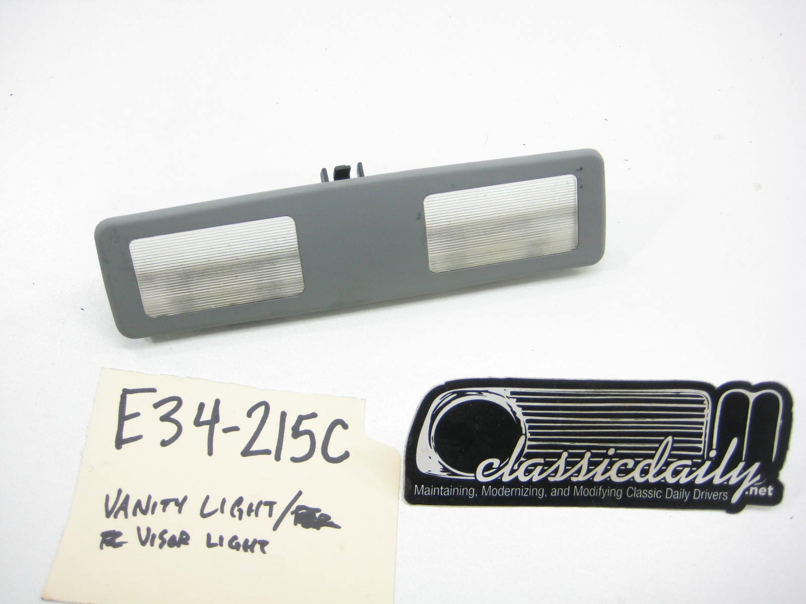bmw e34 535 525 540 530 vanity visor light 2