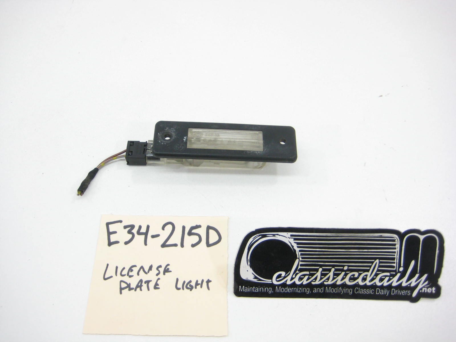 bmw e34 535 525 540 530 license plate light