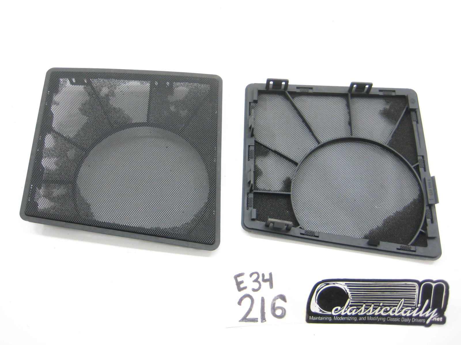 bmw e34 535 525 540 530 rear speaker covers