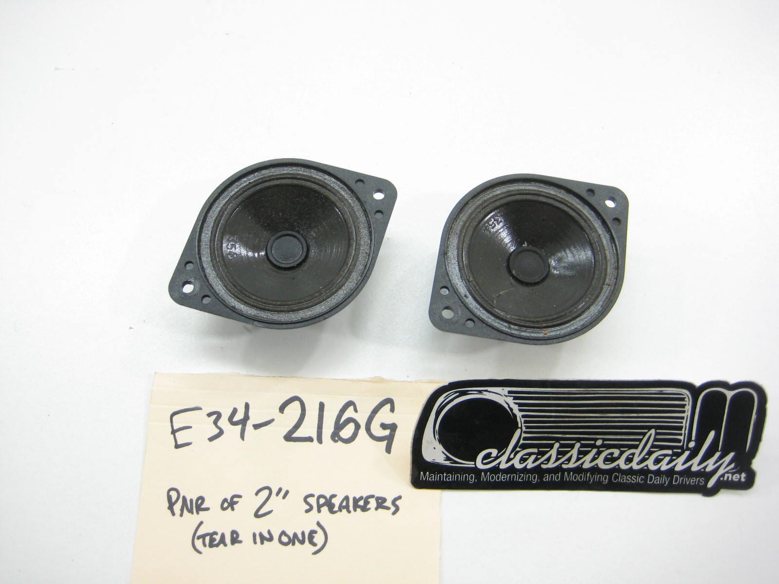 bmw e34 535 525 540 530 pair of 2 speakers