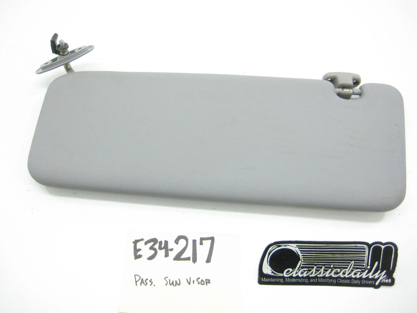 bmw e34 535 525 540 530 passenger sun visor