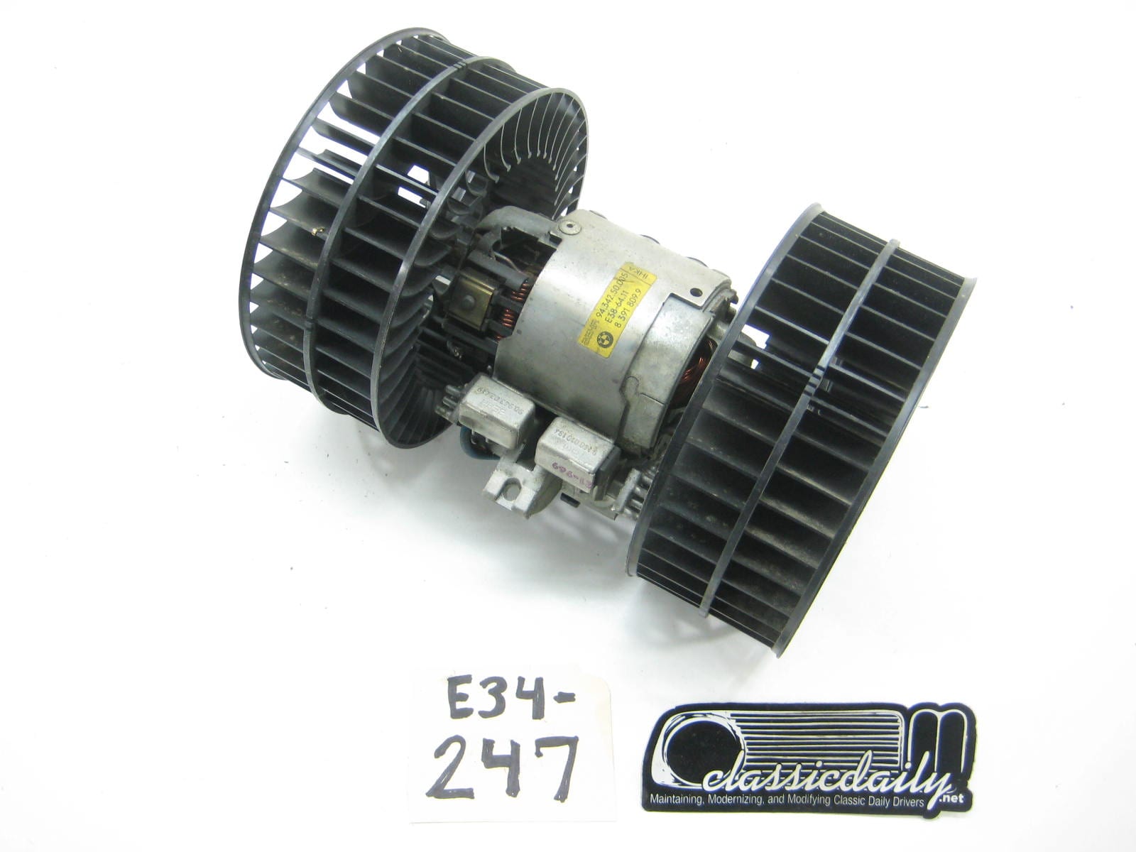 bmw e34 535 525 540 530 behr blower motor