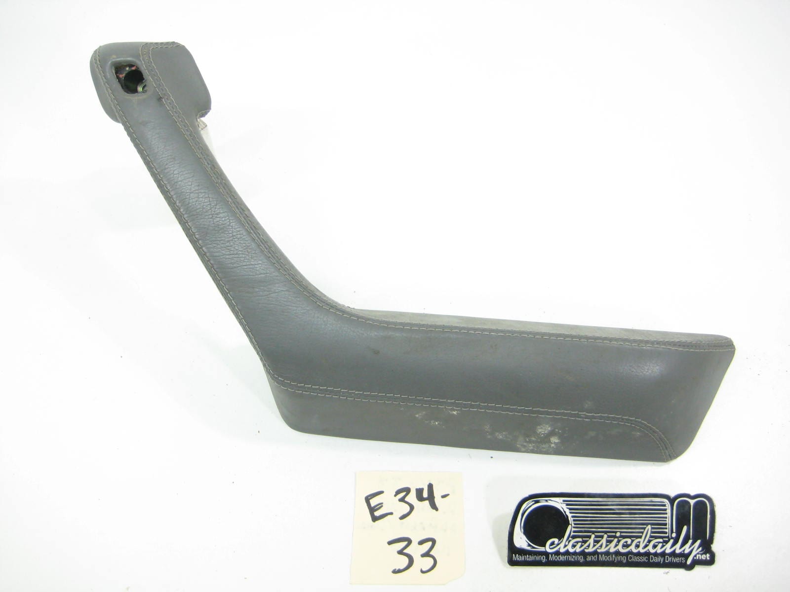 bmw e34 535 525 passenger side rear armrest handle 3