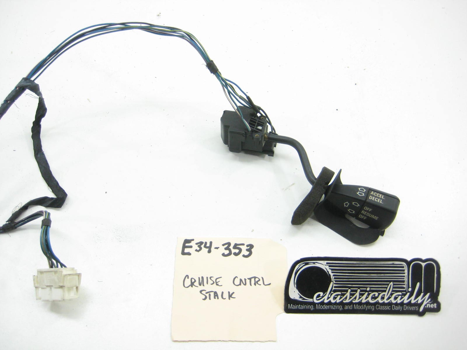 bmw e34 535 525 540 530 cruise control stalk